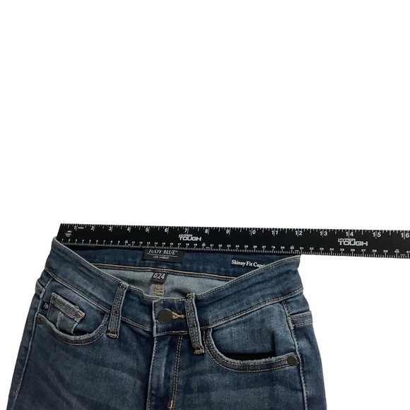 Judy Blue Skinny Fit Capri Size 24 - Picture 4 of 8